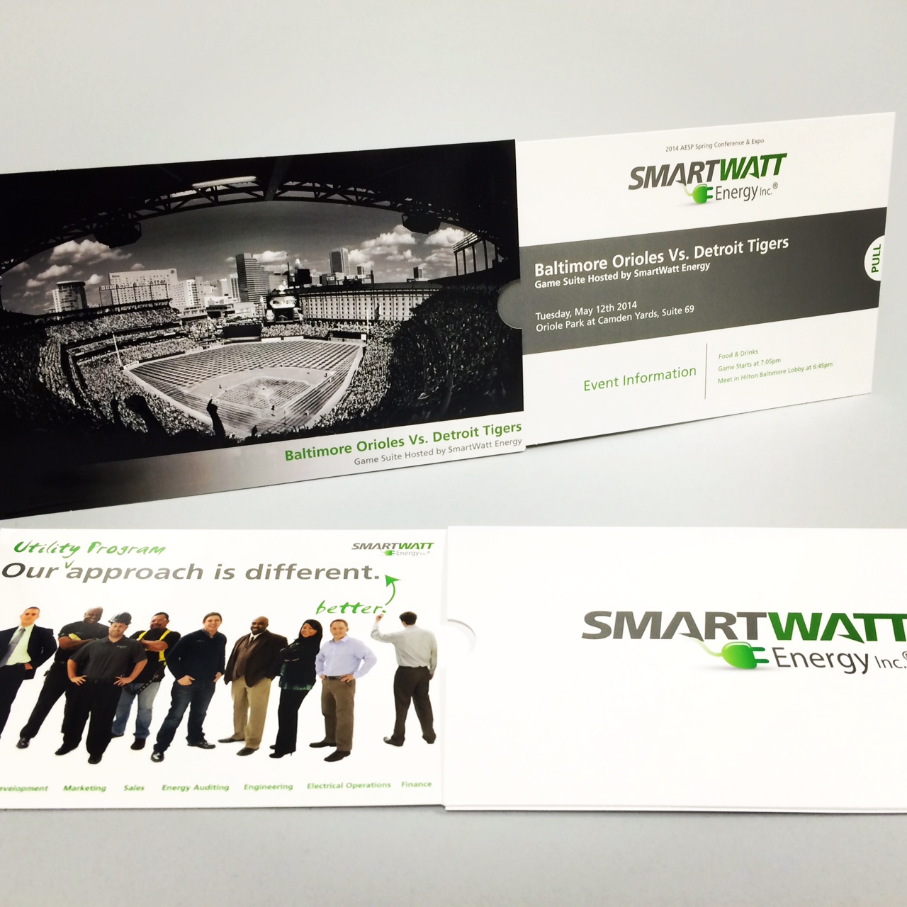 SmartWatt Energy Uses "Cool" Telescoping Slider for Event Invitations