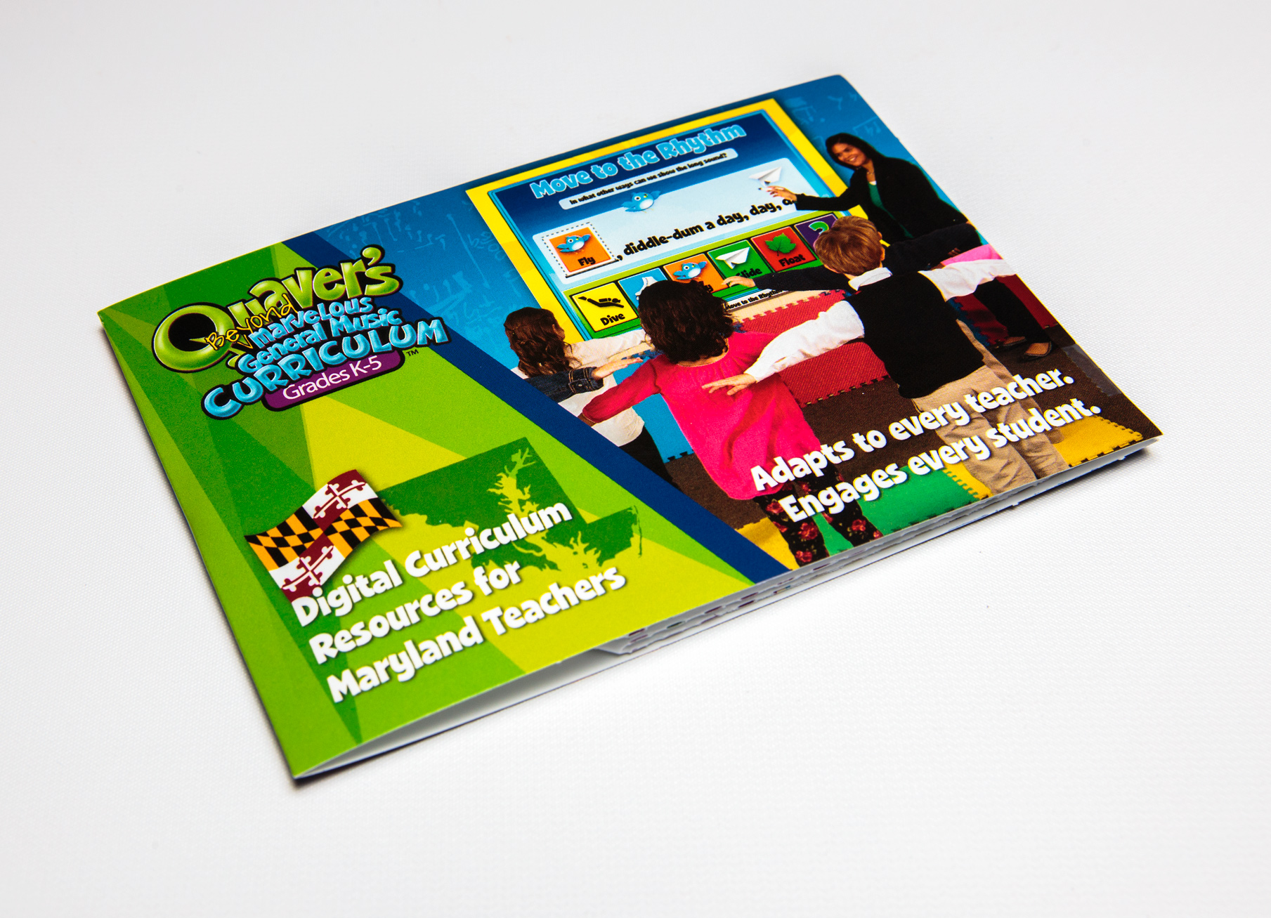 Quaver's Music Uses Small Exploding Page Mailer to Reflect Fun and Exciting Business 