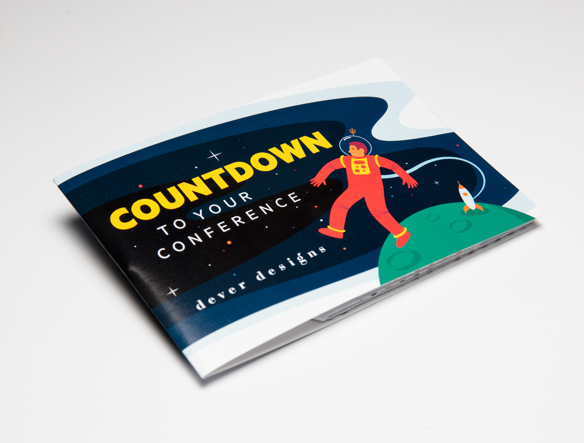 Dever Designs Counts Down to Conference Date Using Small Exploding Page