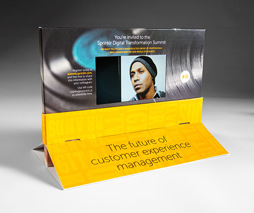 Video is the future of direct mail by grabbing attention, display information efficiently, and boost your credibility
