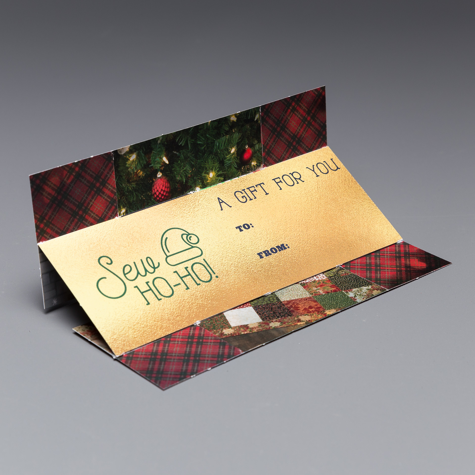 The Flapper® - an interactive direct mail piece that flips the creative holiday card model completely on its head