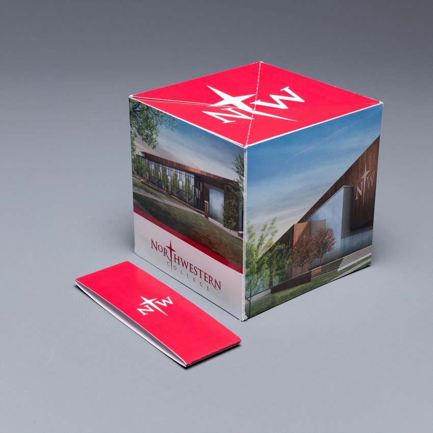 Make sure your educational donation asks get the attention they deserve with our Direct Mail Pop Up Cubes