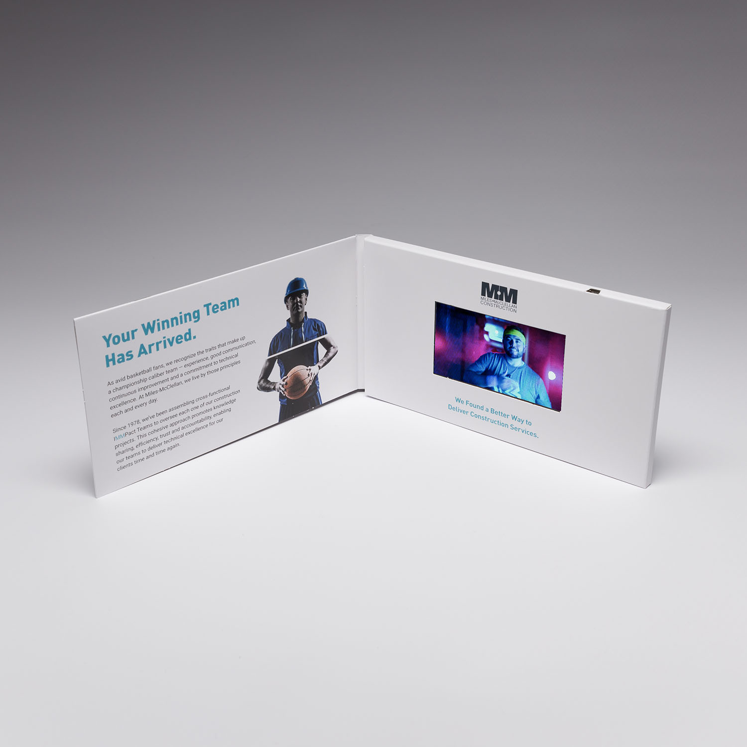 Video in print has proven to be the most engaging form of direct mail. Get started today with our Direct Mail Video Brochures