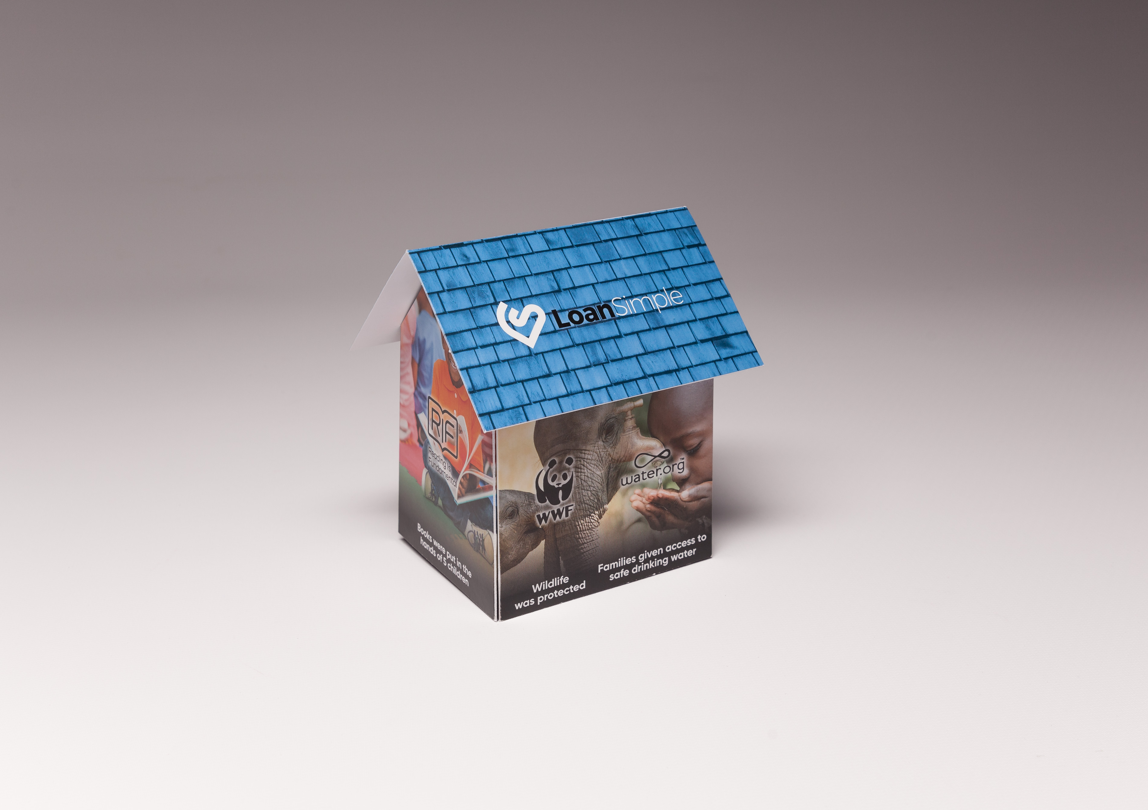 Make sure your clients feel right at home with our Pop Up House Direct Mailer, complete with a hidden message flap